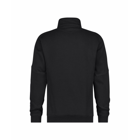 Sweat-shirt de travail zippé coudes renforcés Cordura Noir/gris – Dassy Velox Next