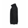 Sweat-shirt de travail zippé coudes renforcés Cordura Noir/gris – Dassy Velox Next