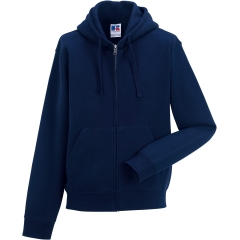 Sweat-shirt zippé capuche Russell Authentic homme Marine