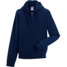Sweat-shirt zippé capuche Russell Authentic homme Marine
