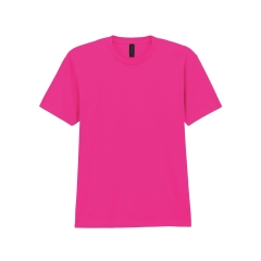 T-shirt Homme Softstyle Midweight Rouge Heliconia Gildan