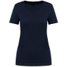 T-shirt Supima® col V femme Marine – Kariban Premium