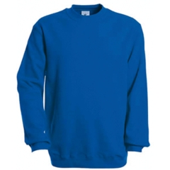 Sweat-shirt col rond Bleu Royal B&C – 280 g/m²