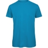 T-shirt Organic Inspire col rond Homme Bleu (Atoll) B&C