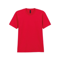 T-shirt Rouge Softstyle Midweight Gildan – 183 g/m²