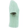 T-shirt éponge oversize écoresponsable femme Vert Native Spirit – vue 3