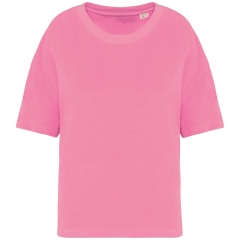 T-shirt éponge écoresponsable oversize femme Rose – Native Spirit