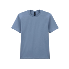 T-shirt Homme Softstyle Midweight Bleu (Stone Blue) – Gildan