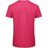 T-shirt Organic Inspire Col Rond Fuchsia Homme B&C – vue 2