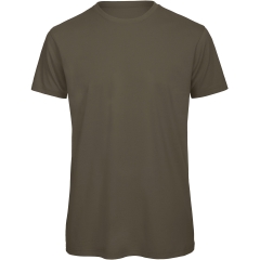T-shirt Organic Inspire Col Rond Homme Vert Kaki B&C