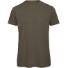 T-shirt Organic Inspire Col Rond Homme Vert Kaki B&C