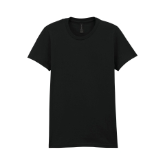 T-shirt femme Softstyle Midweight noir Gildan