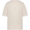 T-shirt éponge oversize écoresponsable femme Blanc Native Spirit – vue 2