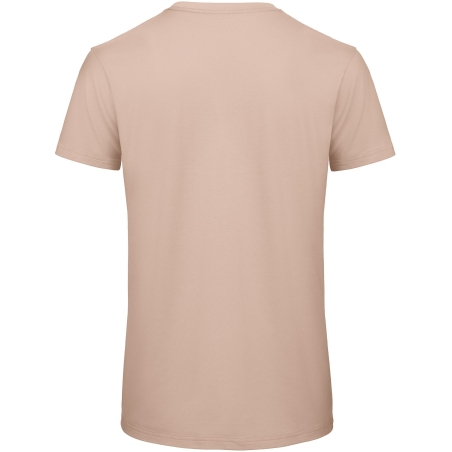 T-shirt Organic Inspire Col Rond Rose Millennial Pink B&C – vue 2