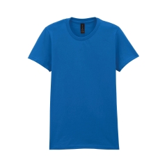 T-shirt femme softstyle midweight bleu royal Gildan