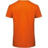 T-shirt Organic Inspire Col Rond Homme Orange B&C – vue 2