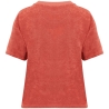 T-shirt éponge écoresponsable oversize femme Paprika Native Spirit – vue 2