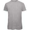 T-shirt Organic Inspire Col Rond Gris sport Homme B&C
