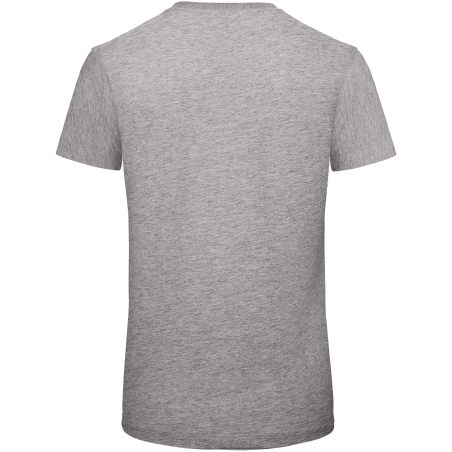 T-shirt Organic Inspire Col Rond Gris sport Homme B&C – vue 2