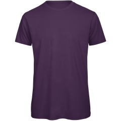 T-shirt Organic Inspire Col Rond Violet B&C – Homme