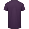 T-shirt Organic Inspire Col Rond Violet B&C – Homme – vue 2