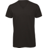 T-shirt bio col V homme Noir – B&C Inspire