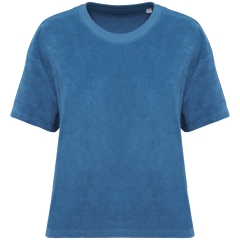 T-shirt éponge oversize femme Riviera Blue – Native Spirit