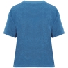 T-shirt éponge oversize femme Riviera Blue – Native Spirit – vue 2