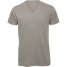 T-shirt bio col V homme Gris Inspire – B&C