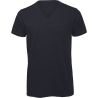 T-shirt bio col V homme Marine B&C Inspire 140 g/m²