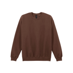 Sweat-shirt col rond Softstyle Marron 280 g/m² – Gildan