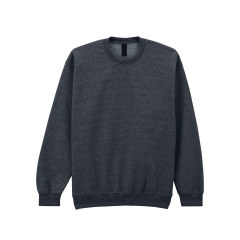 Sweat-shirt col rond Foncé chiné Midweight Softstyle Gildan