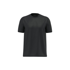 T-shirt écoresponsable épaules tombantes unisexe Noir – Native Spirit