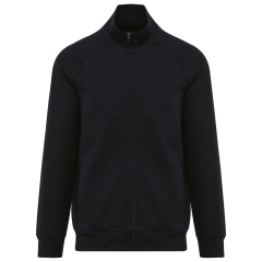 Veste zippée homme Noir 320 g/m² – Kariban Premium