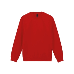Sweat-shirt col rond Rouge 280 g/m² Gildan Softstyle