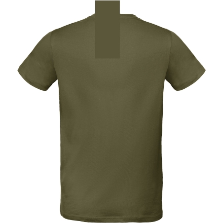 T-shirt bio homme Inspire Plus Urban Khaki B&C – vue 2