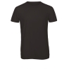 T-shirt Triblend Col Rond Homme Noir B&C