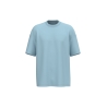 T-shirt oversize écoresponsable Turquoise Native Spirit