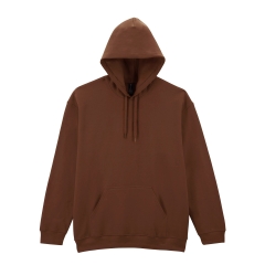 Sweat-shirt à capuche Softstyle Marron Gildan – 278 g/m²