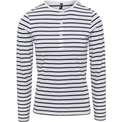 T-shirt femme manches longues Long John Blanc Premier