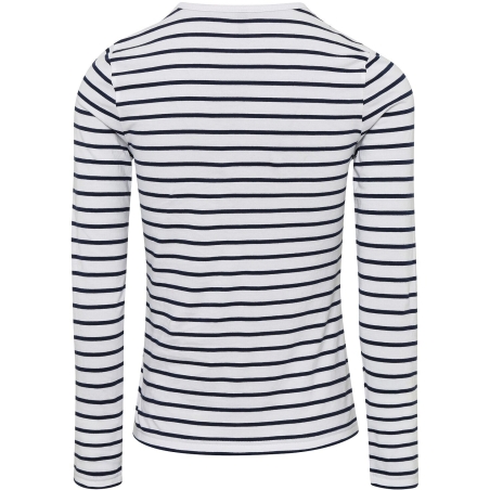 T-shirt femme manches longues Long John Blanc Premier – vue 2