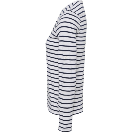 T-shirt femme manches longues Long John Blanc Premier – vue 3