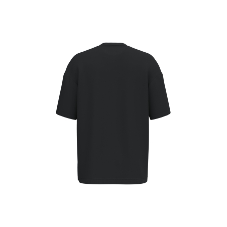 T-shirt oversize écoresponsable homme Noir – Native Spirit – vue 2