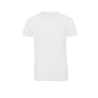 T-shirt Triblend Col Rond Homme Blanc B&C