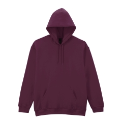 Sweat-shirt à capuche Rouge Midweight Softstyle Gildan