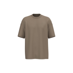 T-shirt oversize écoresponsable beige homme Native Spirit