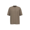 T-shirt oversize écoresponsable beige homme Native Spirit