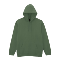Sweat-shirt à capuche Softstyle Vert Military Green Gildan