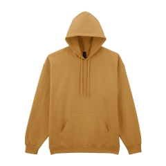 Sweat-shirt à capuche Softstyle Jaune Moutarde Gildan