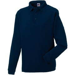 Sweat-shirt col polo Heavy Duty Russell Marine 300 g/m²